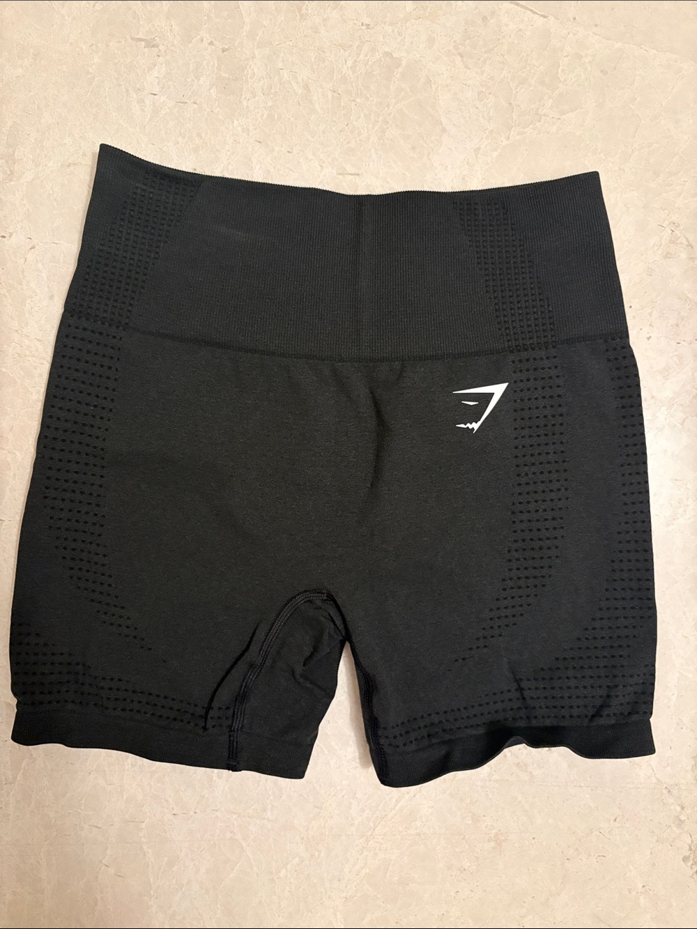 Gymshark Women’s Black Seamless High-Waist Bike Shorts